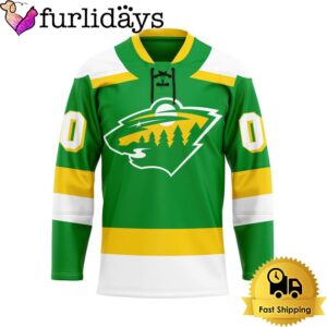 NHL Minnesota Wild Reverse Retro Custom…