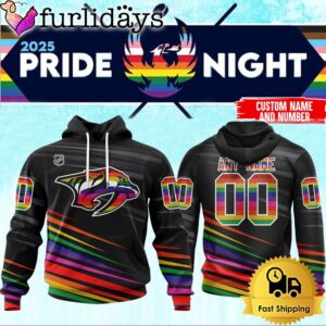 NHL Nashville Predators Pride Night Limited Edition 2025 Custom Hoodie