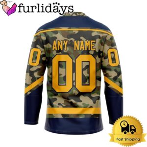 NHL Nashville Predators Special Camo Design Custom Name Hockey Jersey, Nashville Predators Jersey