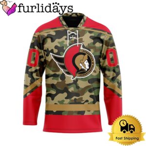 NHL Ottawa Senators Special Camo Design…