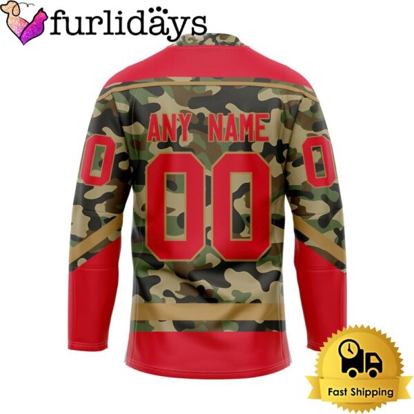 NHL Ottawa Senators Special Camo Design Custom Name Hockey Jersey, Ottawa Senators Jersey