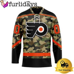 NHL Philadelphia Flyers Special Camo Design…