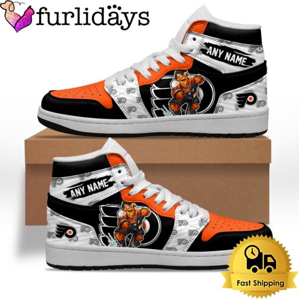 NHL Philadelphia Flyers Special Team Mascot Custom Air Jordan 1 Shoes , Mens Sneakers