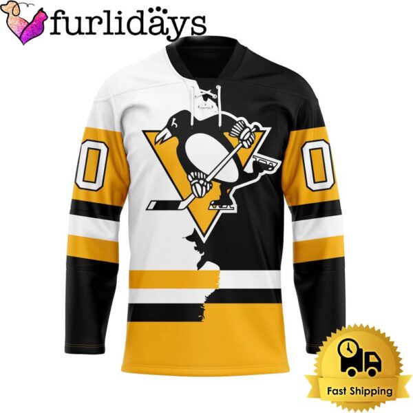 NHL Pittsburgh Penguins Home Mix Away Hockey Jersey, NHL Team Jerseys