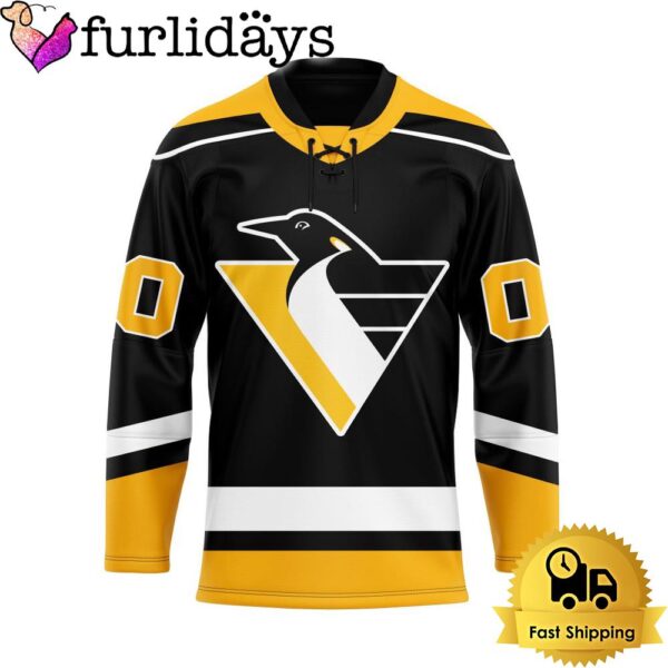 NHL Pittsburgh Penguins Reverse Retro Custom Name Hockey Jersey