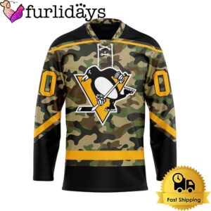 NHL Pittsburgh Penguins Special Camo Design…