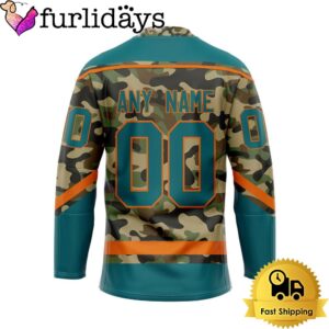 NHL San Jose Sharks Special Camo Design Custom Name Hockey Jersey, San Jose Sharks Jersey