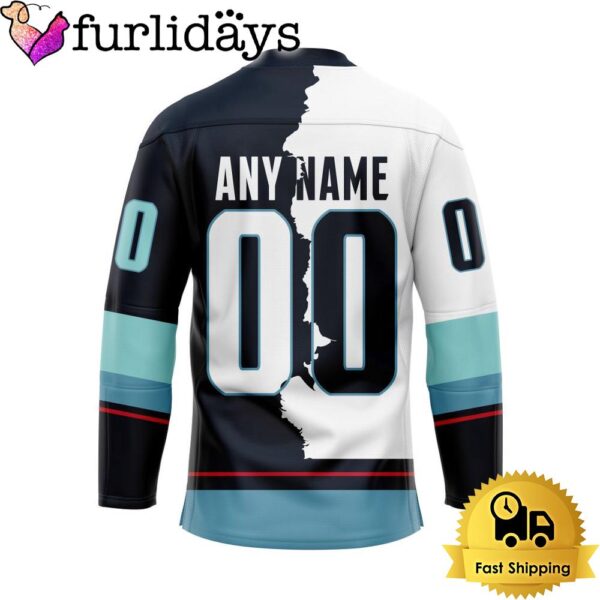 NHL Seattle Kraken Home Mix Away Hockey Jersey, NHL Team Jerseys