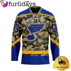 NHL St Louis Blues Special Camo…