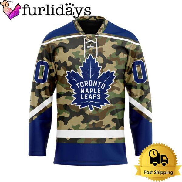 NHL Toronto Maple Leafs Special Camo Design Custom Name Hockey Jersey, Toronto Maple Leafs Jersey