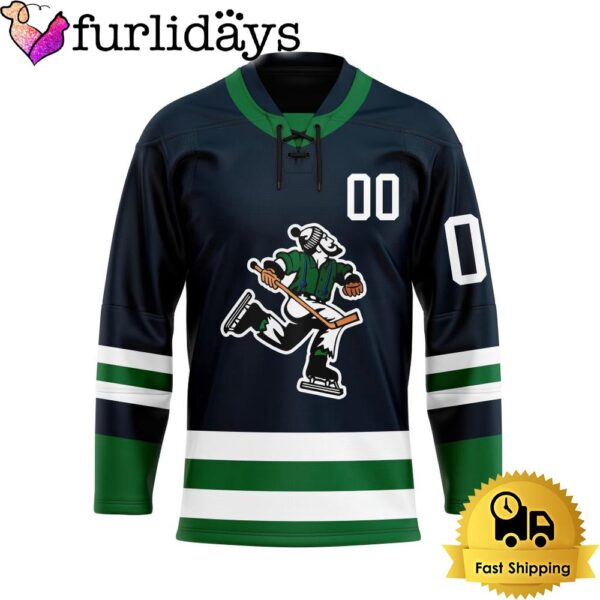 NHL Vancouver Canucks Reverse Retro Custom Name Hockey Jersey