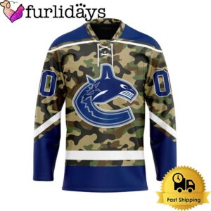 NHL Vancouver Canucks Special Camo Design…