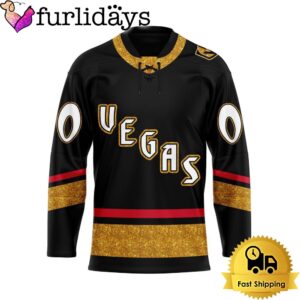 NHL Vegas Golden Knights Reverse Retro Custom Name Hockey Jersey