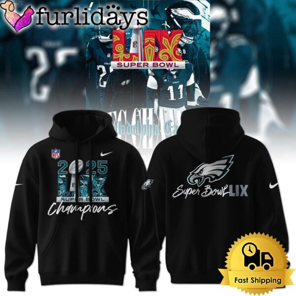 Philadelphia Eagles Super Bowl LIX 2025 Epic Glory Hoodie