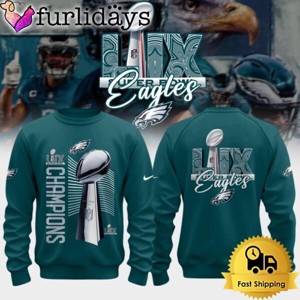 Philadelphia Eagles Super Bowl LIX 2025 Epic Glory Sweatshirt