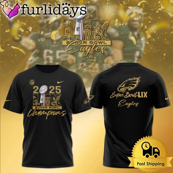 Philadelphia Eagles Super Bowl LIX 2025 Fly Eagles Fly T Shirt