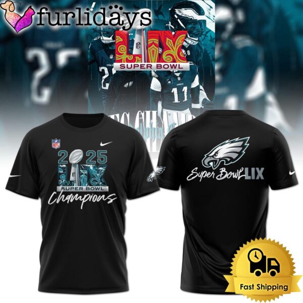 Philadelphia Eagles Super Bowl LIX 2025 Historic Victory T Shirt