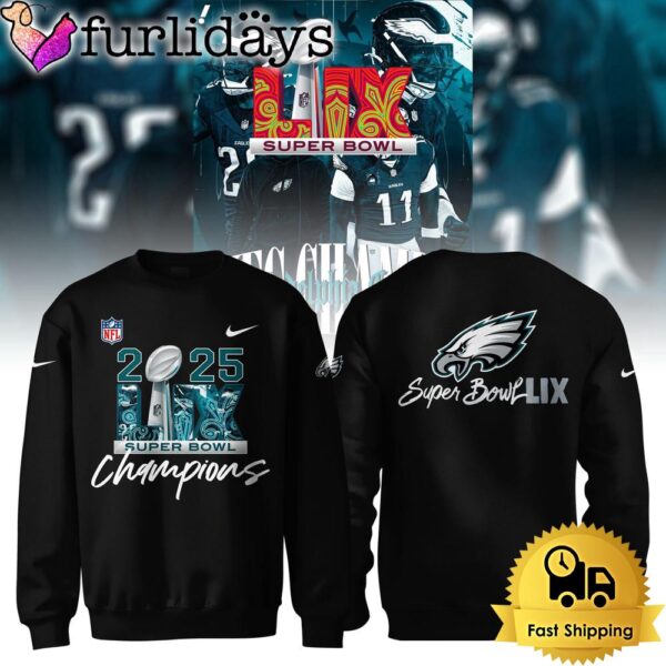 Philadelphia Eagles Super Bowl LIX 2025 Unstoppable Winner Sweatshirt