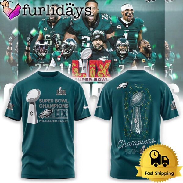 Philadelphia Eagles Super Bowl LIX Epic Victory T Shirt