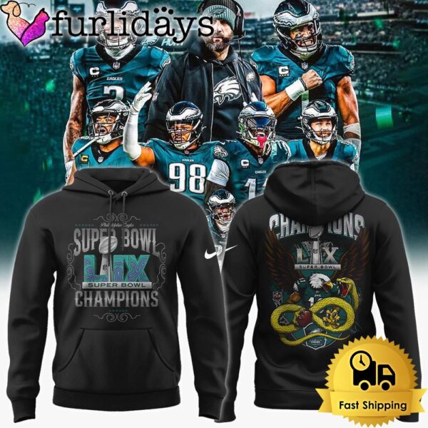 Philadelphia Eagles Super Bowl LIX Legacy Hoodie