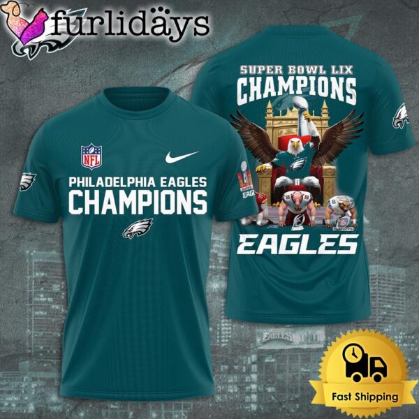 Philadelphia Eagles Super Bowl LIX Victory Parade T Shirt