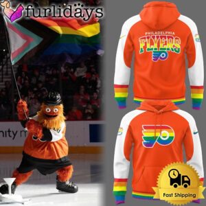 Philadelphia Flyers Limited Gritty Pride Night Logo Hoodie