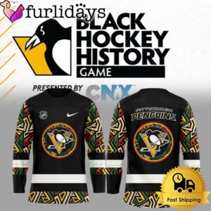 Pittsburgh Penguins Black Hockey History Night…