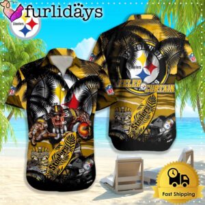 Pittsburgh Steelers Hawaiian Shirt, NFL Aloha…