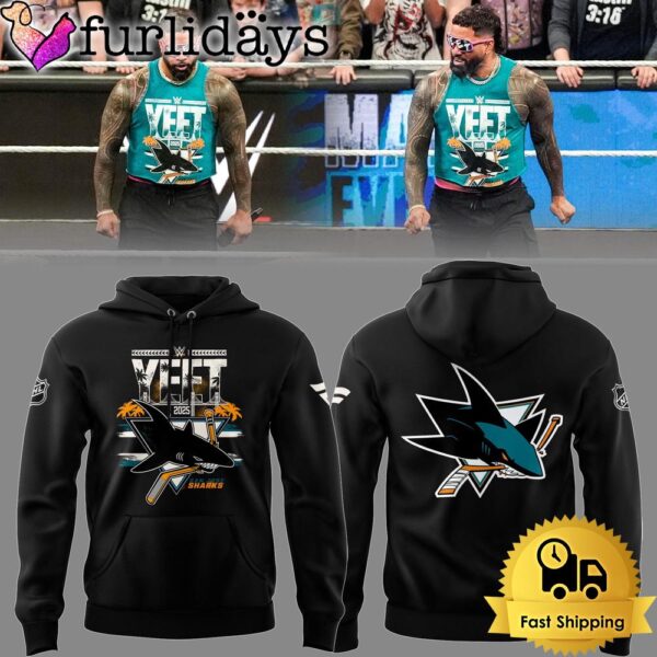 San Jose Sharks Limited YEET 2025 Black Hoodie