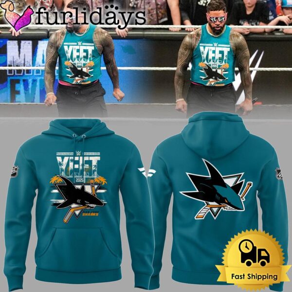 San Jose Sharks Limited YEET Blue Hoodie