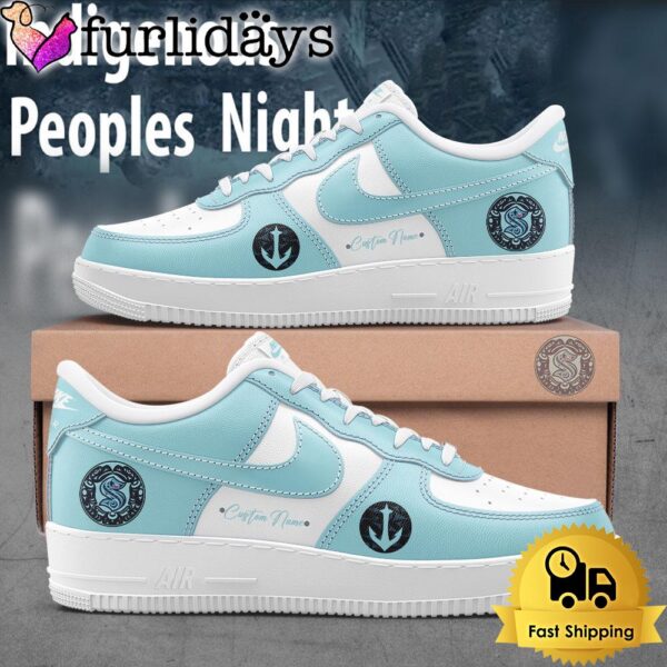 Seattle Kraken Indigenous Peoples Night Custom Name Air Force 1 Shoes