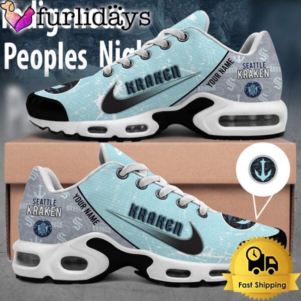 Seattle Kraken Indigenous Peoples Night Custom Name Air Max Plus Shoes