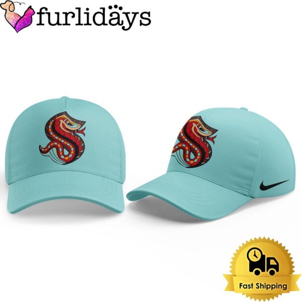 Seattle Kraken Lunar New Year Night Baseball Cap