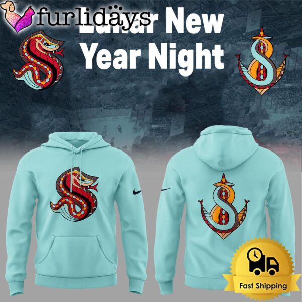 Seattle Kraken Lunar New Year Night Hoodie