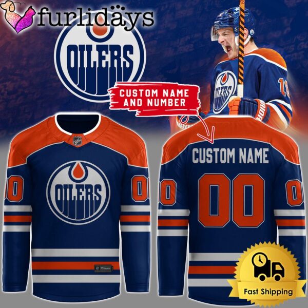 Special Edition Edmonton Oilers Hockey Jersey