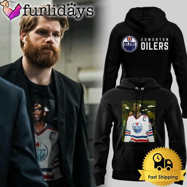 Special Edmonton Oilers Black Hoodie