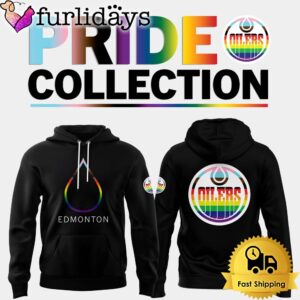 Special Pride Month Edmonton Oilers Black Hoodie