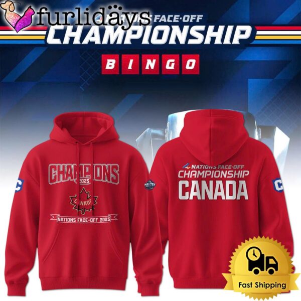 Team Canada NHL 4 Nations Face-Off 2025 New Arrival Hoodie