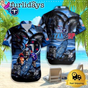 Tennessee Titans Hawaiian Shirt, NFL Aloha…