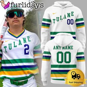 Tulane Green Wave baseball Limited Mardi Gras 2025 Custom Hoodie