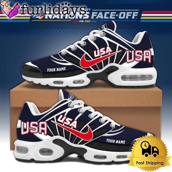 USA 4 Nations Face Off 2025 Air Max Plus Shoes