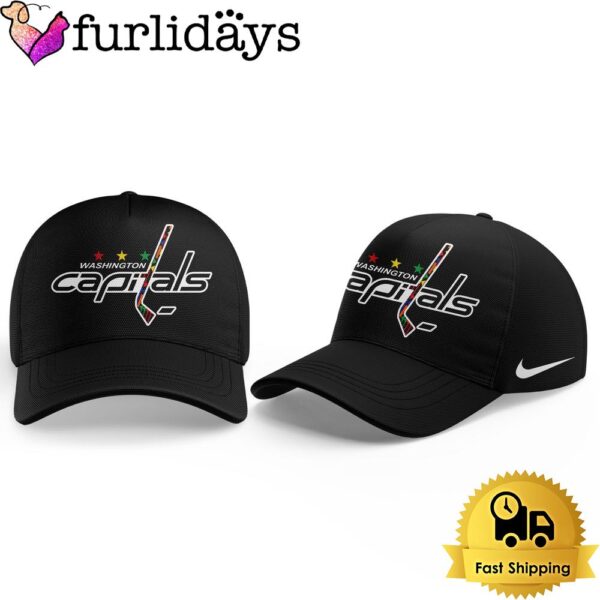 Washington Capitals Black History Month Baseball Cap