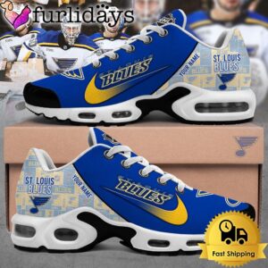 Welcome To New Seasion St Louis Blues Custom Name Air Max Plus Shoes