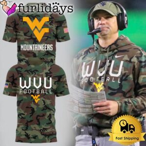 West Virginia Mountaineers Limited Veterans Camo…